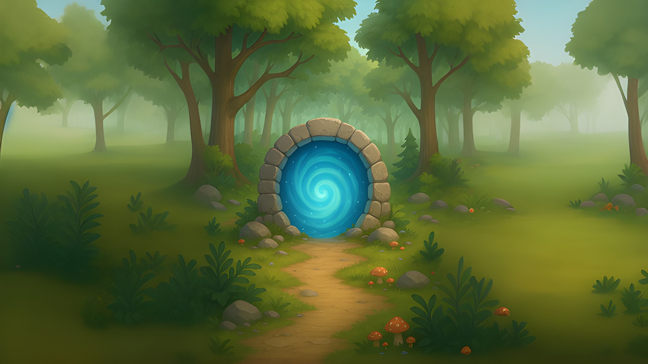 Enchanted forest portal